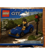 New LEGO 30349 City Sports Car Blue polybag new sealed 47 pieces - £3.72 GBP