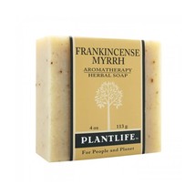 Plantlife Frankincense Myrrh Bar Soap - Moisturizing and Soothing Soap for Your  - £12.78 GBP