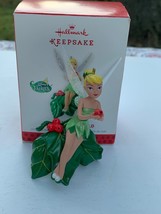 Hallmark Keepsake Ornament 2013 Tinker Bells World Disney Fairies Holly Leaves - $15.28