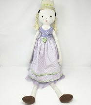 28&quot; Pottery Barn Kids The Princess &amp; The Pea Rag Doll Stuffed Animal Plush Toy - £44.80 GBP
