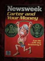 Newsweek Magazine January 30 1978 Carter&#39;s Economy Elvis - £5.08 GBP