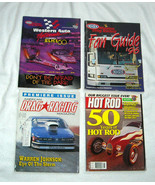 4 NHRA Souvenir Program Fan Guide American Drag Racing Magazine Hot Rod ... - £39.52 GBP