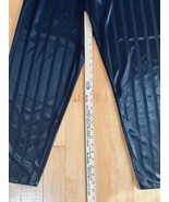 Vintage Made In USA USA Undercover Wear Sheer Stripes Black Silky Bottoms M - €55,28 EUR