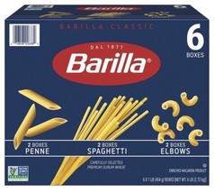 Barilla Pasta Variety Pack (16 Oz., 6 Pk.) Shipping The Same Day - £12.43 GBP