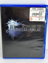 Final Fantasy XV 15 Black Cover - Sony Playstation 4 PS4 Game Complete w/ Manual - £7.58 GBP