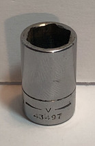 Craftsman USA 3/8&quot; 6 Point 1/4&quot; Drive Shallow Socket V Series 43497 - $8.10