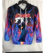 Friday Night Funkin Hoodie Hooded Thin Sweatshirt Black Boys Youth Size XS - $17.12