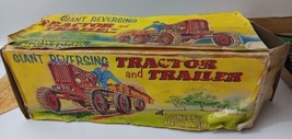 Original Marx Pre production Artwork Tractor Box.  SUPER RARE - $250.00