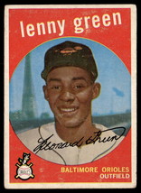 1959 Topps #209b Lenny Green Gray/darker back  VGEX-B111R3 - £15.82 GBP