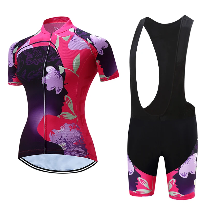 New 2017 Women Cycling Jerseys Pro Team Cycling Clothing Bib Shorts Brea... - $80.84