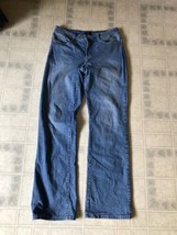 NYDJ Light Blue Straight Leg jeans Jag Size 8 44102J - £24.04 GBP