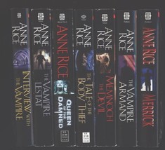 Anne Rice 7 Book Set "Interview with the Vampire", "The Vampire Lestat", "Queen  - £36.09 GBP