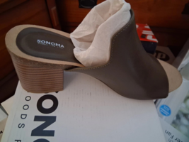 Sonoma Goods for Life Cream Soda Women&#39;s Mules Size 9M - $41.58