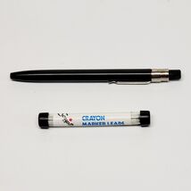 Scripto BLACK Mechanical Pencil Thick Lead Grease Crayon Marker With Leads - $257.59 MXN