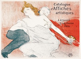 13125.Wall Decor Poster.Room home design.Toulouse-Lautrec art.Couple making out - £12.95 GBP+