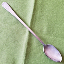 Iced Teaspoon Argyle Pattern International Silver Co. Silverplate 7 5/8&quot; 1938 - £4.66 GBP