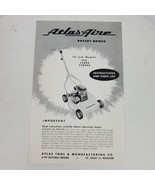 Vintage Atlas Aire Rotary Mower 2CA C200A C200AA 19 Inch Models Instruct... - $15.26 CAD