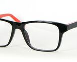 OU 85.274.02 0817 Nero Lucido/Rosso Vista Occhiali Plastica Telaio 46-16... - $47.87