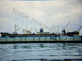 1955 Tugela Cargo Ship at Port Sweden Helsingborg Red-Border Kodachrome Slide - £3.24 GBP