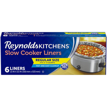 Kitchens Slow Cooker Liners, Regular (Fits 3-8 Quarts), 6 Count - £4.88 GBP