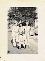 U S ARMY MILITARY WW2 ERA SOLDIERS THAT CAME FROM SPRINGFIELD~1942 PHOTO - $7.26