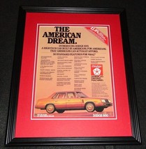 1983 Dodge 600 Framed 11x14 ORIGINAL Advertisement - $34.64