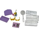 Barbie Vintage Accessories Lot 10 Pc. Sunglasses Scale Flowers Fridge Sh... - $33.17 CAD