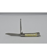 Richards Sheffield England 2 Blade Ivory Fisherman&#39;s Scaler 4 1/2&quot; - $48.02 CAD