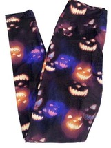 NWT LuLaRoe Tween (00-0) Witch Please Black Glowing Pumpkins Halloween L... - $18.81