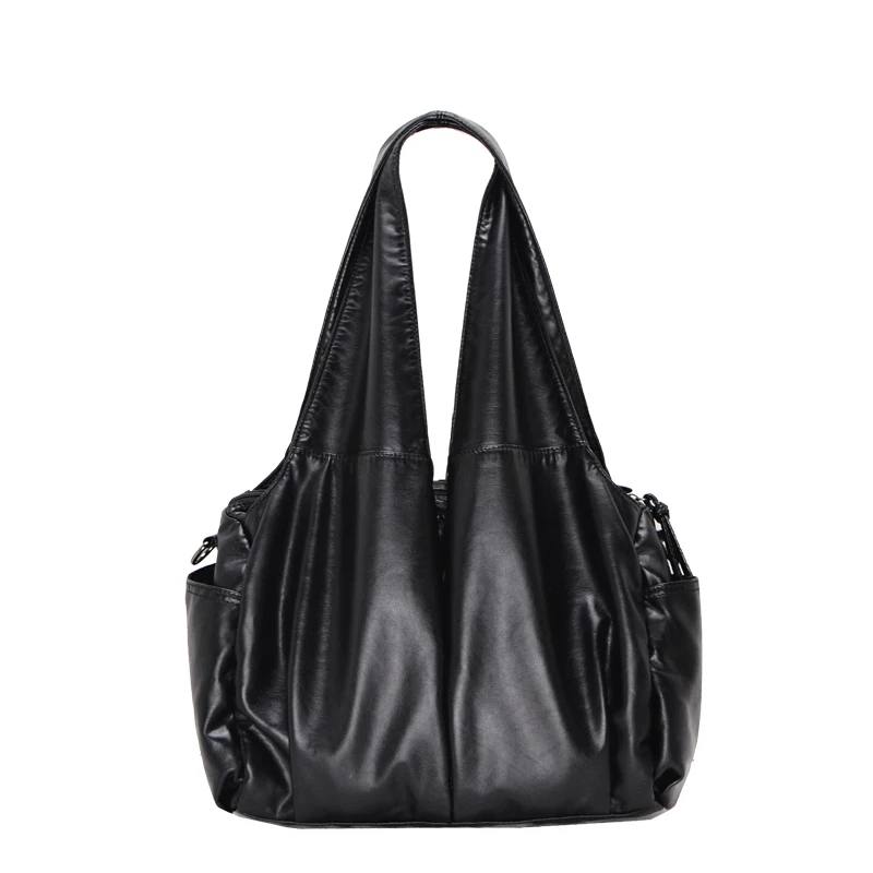 PU hobo Luxury top-handle ladies Handbag Women Shoulder Bags soft messen... - $74.77