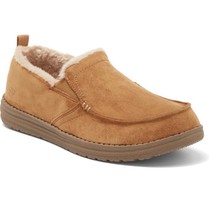 Skechers Light Brown Melson Willmore Foux Shearling Chukka Men&#39;s Shoes S... - £53.32 GBP