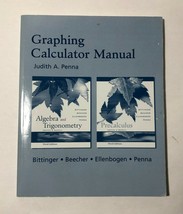 Graphing Calculator Manual: Algebra and Trigonometry: Graphs and Models,... - £5.25 GBP