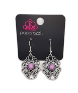 Paparazzi Over The POP Purple Beads Fishhook Fashion Earrings - $10.81 CAD