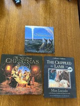 Lot Of Here Is Christmas Crippled Lamb Very First Christmas Religious Holiday - £11.15 GBP
