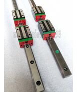 2 pcs  HGR15-900mm Linear rail &amp; 4 pcs HGH15CA Block Bearing Carriage  - $2,971.74 MXN
