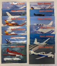 Lot ( 12 ) 1997 Vintage Sport Aviation Airplane Flying Magazine  *Partial Year* - $22.64