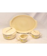 Lenox Temperware Summer Spice Platter Casserole Cream and Sugar w/Lid Lo... - $61.84 CAD