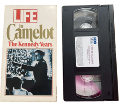 Life in Camelot The Kennedy Years VHS 1988 Tape with Sleeve non rental - £4.59 GBP