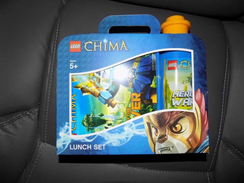 Lego Chima Lunchbox / Drinking Bottle Blue NEW - $32.20