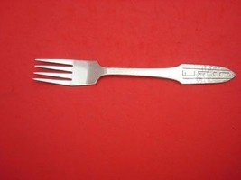 Pattern 24 by Dirk Van Erp Sterling Silver Dinner Fork Hand Hammered 7 3/4&quot; - £166.41 GBP