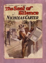 NEW MAGNET LIBRARY-#1068-SEAL OF SILENCE-NICK CARTER FR - $31.04