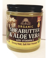 Organic Shea Butter and Aloe Vera with Vitamin E Hair Pomade - £9.54 GBP