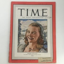Time Magazine February 2 1948 Vol 51 #5 Canadian Figure Skater Barbara Ann Scott - £9.67 GBP