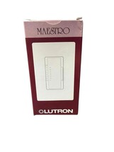 NEW Lutron Maestro MA-T51MN-WH 150W LED/CFL 5A Lighting 3A Fan LED Timer... - $553.99 MXN