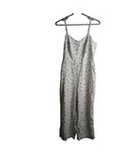 Cream blue floral Size m cropped Jumper Romper Jumpsuit Maternity - $368.38 MXN
