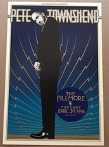 Pete Townshend Poster Fillmore Mint Offset 1996 The Who - $134.46