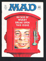 Mad Magazine #167-Norman Mingo Alfred E. Newman cover-Mort Drucker-Angelo Tor... - $67.90