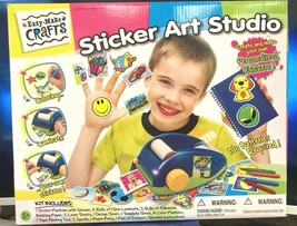 Easy Make Crafts Sticker Art Studio ~Color~Laminate~Make Your Own Sticke... - £11.47 GBP