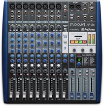 Presonus STUDIOLIVE AR12C 12 Ch USB Audio Interface Analog Mixer SD Reco... - $524.99
