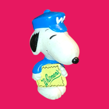 Peanuts Snoopy Mailman Whitman&#39;s Chocolate PVC Figure Cake Topper Toy  &quot;... - $9.19